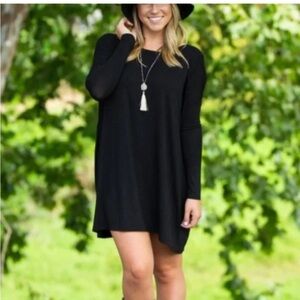 Piko 1988 Black Long Sleeve Bamboo Tunic Dress
Size Small